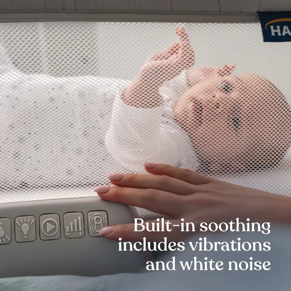 Halo Bassinest Soothing Swivel Sleeper 3.0 - White - Image 3