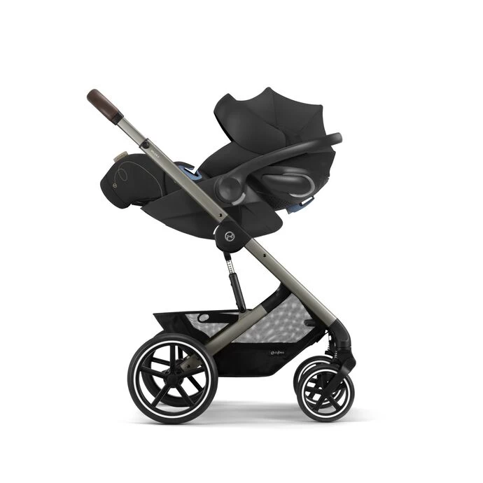 Cybex Balios S Lux Stroller - Sky Blue (Taupe Frame) - Image 6