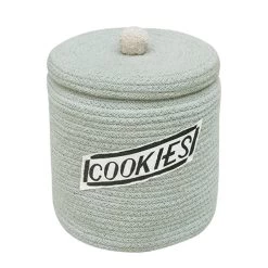 BASKET COOKIE JAR