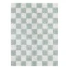 WASHABLE RUG KITCHEN TILES - BLUE SAGE