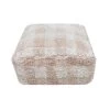 POUF VICHY - ROSE