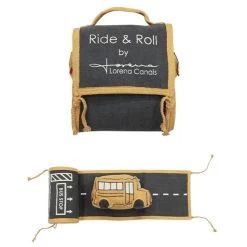 SOFT TOY RIDE & ROLL SCHOOL BUS