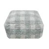 POUF VICHY - BLUE SAGE