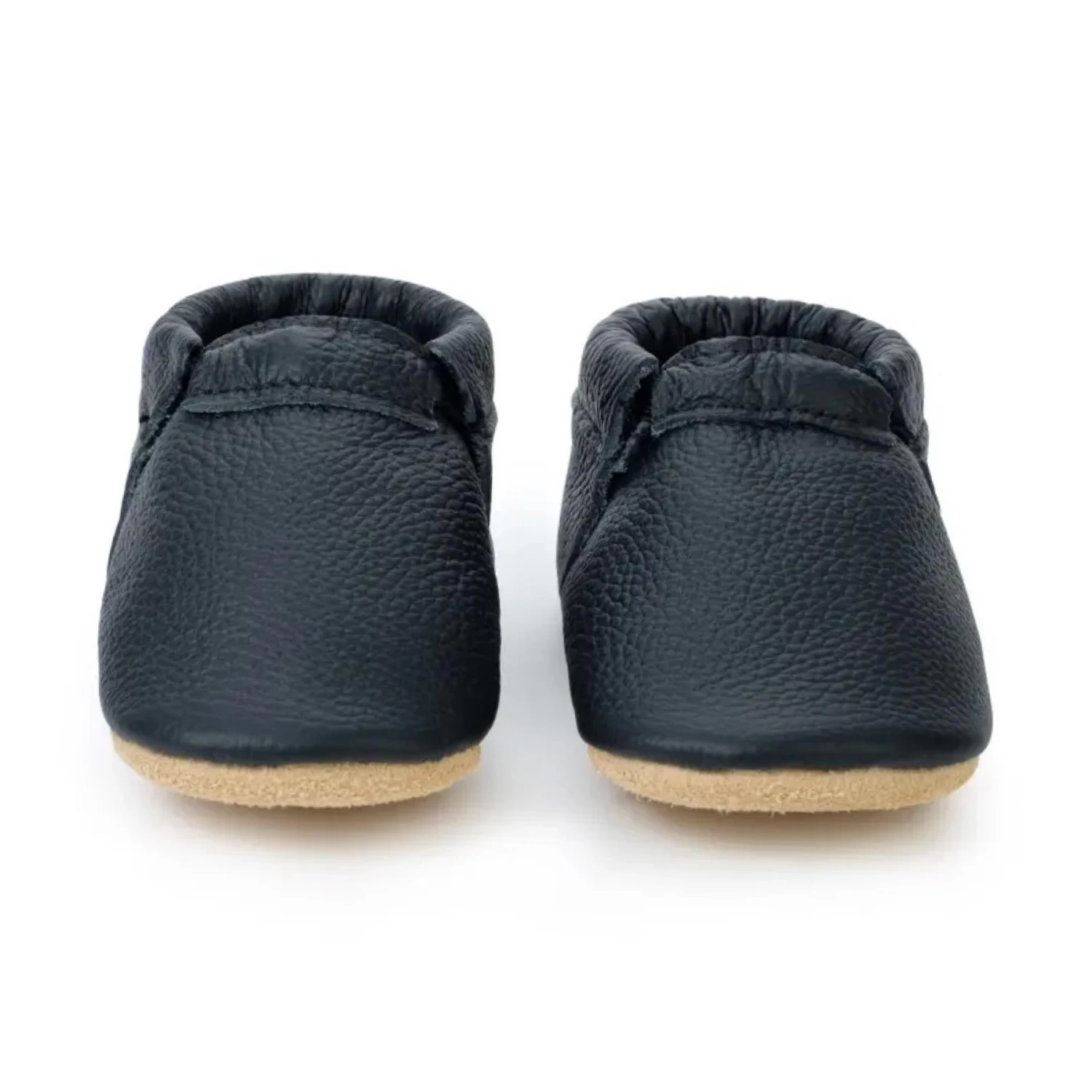 Black & Tan Leather Baby Shoes