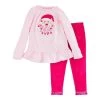 Pink Santa Tunic & Legging Set