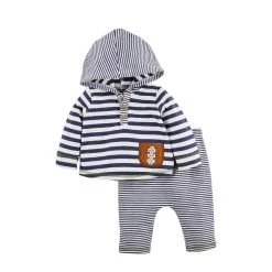 Football Stripe Two-Piece Set