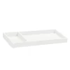 Universal Wide Removable Changing Tray - Heirloom White