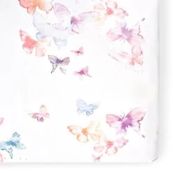 Oilo Butterfly Crib Sheet