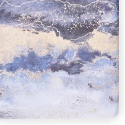 Oilo Midnight Sky Crib Sheet