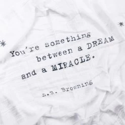 A Dream And A Miracle Swaddle Blanket