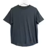 LB Adult Oversized Bamboo Tee - Pewter