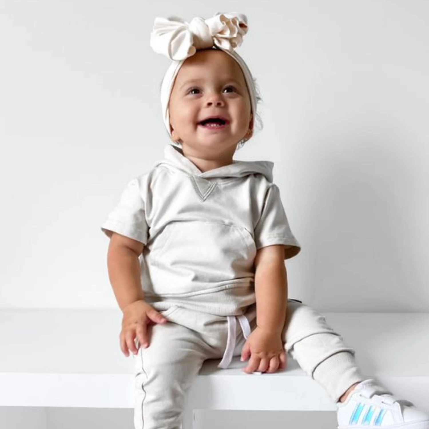 LB Short Sleeve Hoodie - Cotton