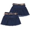 Mayoral Denim Skirt With Belt