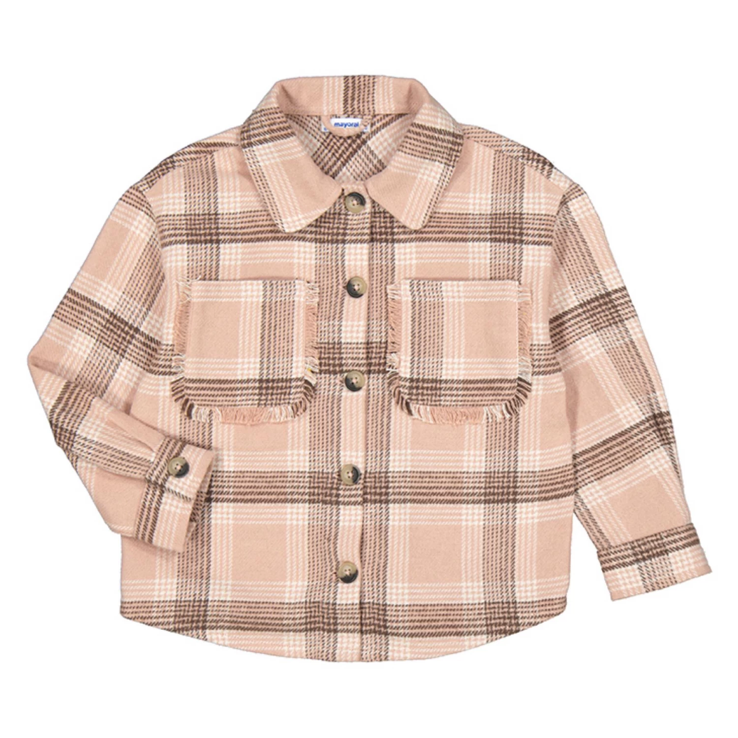 Mayoral Flannel - Nude