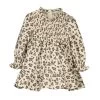 Mayoral Leopard Printed Smocked Dress