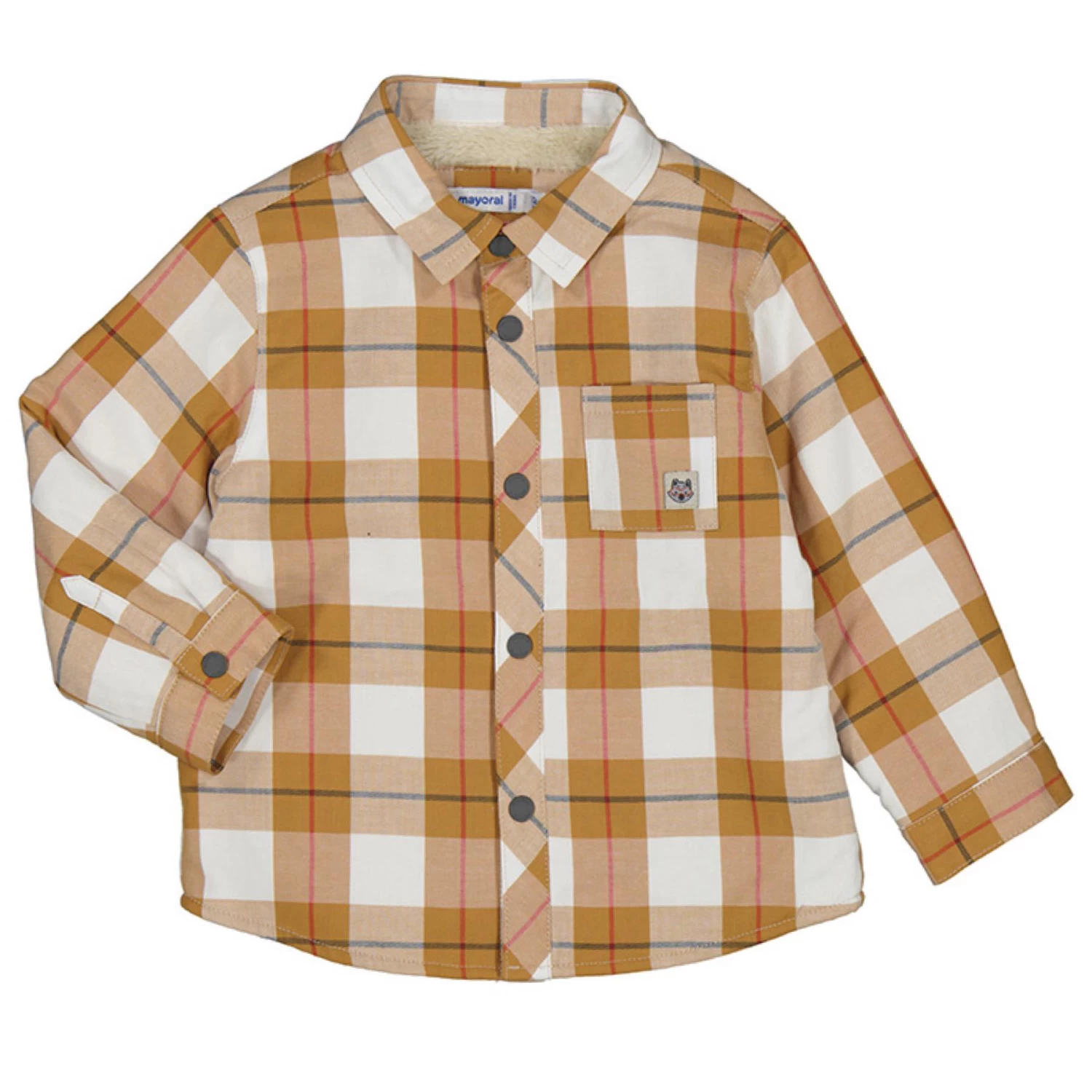 Long Sleeve Orange Flannel