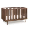 Nifty Timber Cot In Walnut