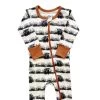Western Highland Cow Organic Baby Zippy Romper