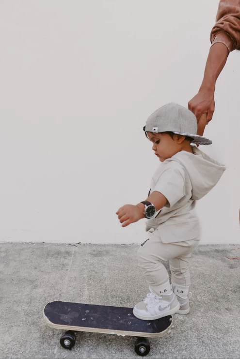 LB Short Sleeve Hoodie - Cotton - Image 6