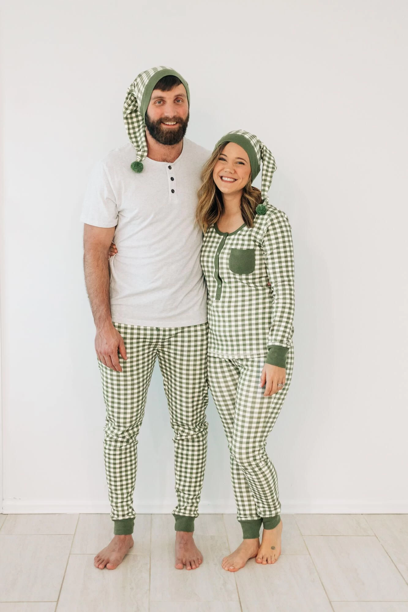 L'oved Baby Organic Men's Christmas Eve Joggers + Hat - Image 2