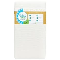 Lullaby Earth Breeze Crib Mattress - White
