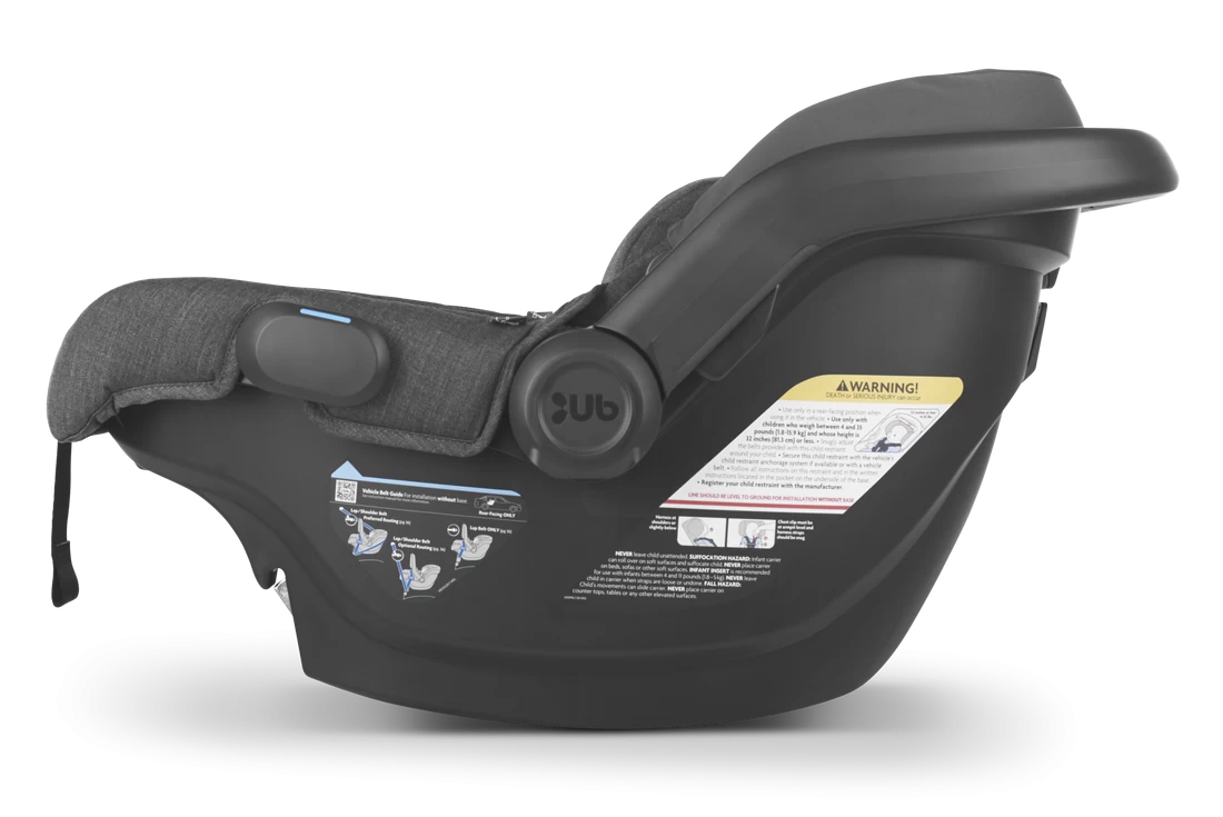 UppaBaby Mesa V2 Car Seat + Base - Greyson Charcoal Melange - Image 4