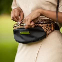 Petunia All-around Belt Bag - Leopard Leatherette