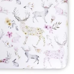Oilo Fawn Crib Sheet