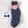 Blue Jean Baby Bunting Set