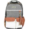 Boss Diaper Bag Backpack - Coffee & Cream