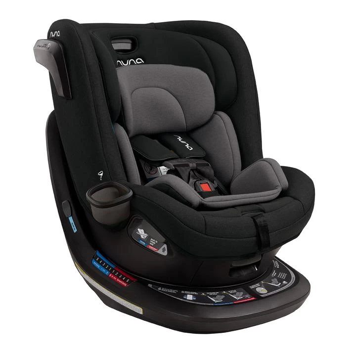 Nuna Revv Rotating Convertible Car Seat - Caviar - Image 2