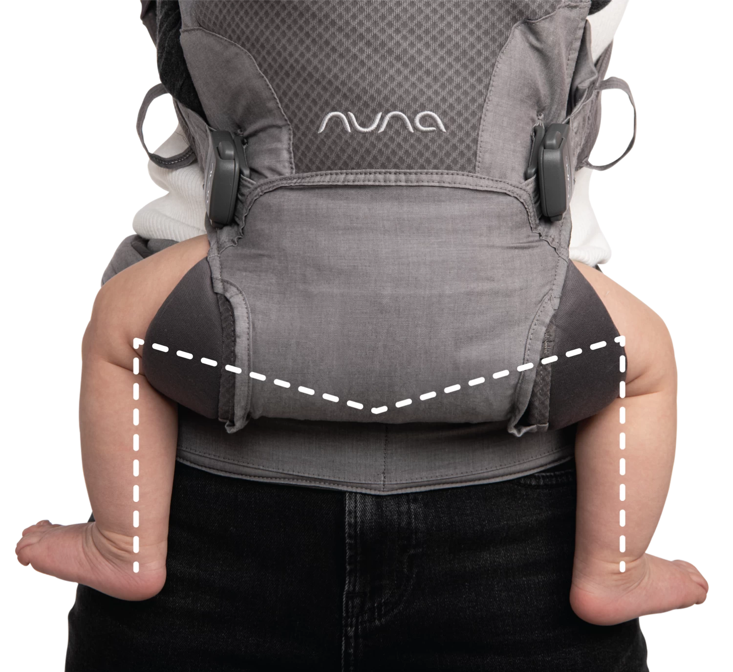 Nuna CUDL 4-in-1 Baby Carrier - Denim - Image 2