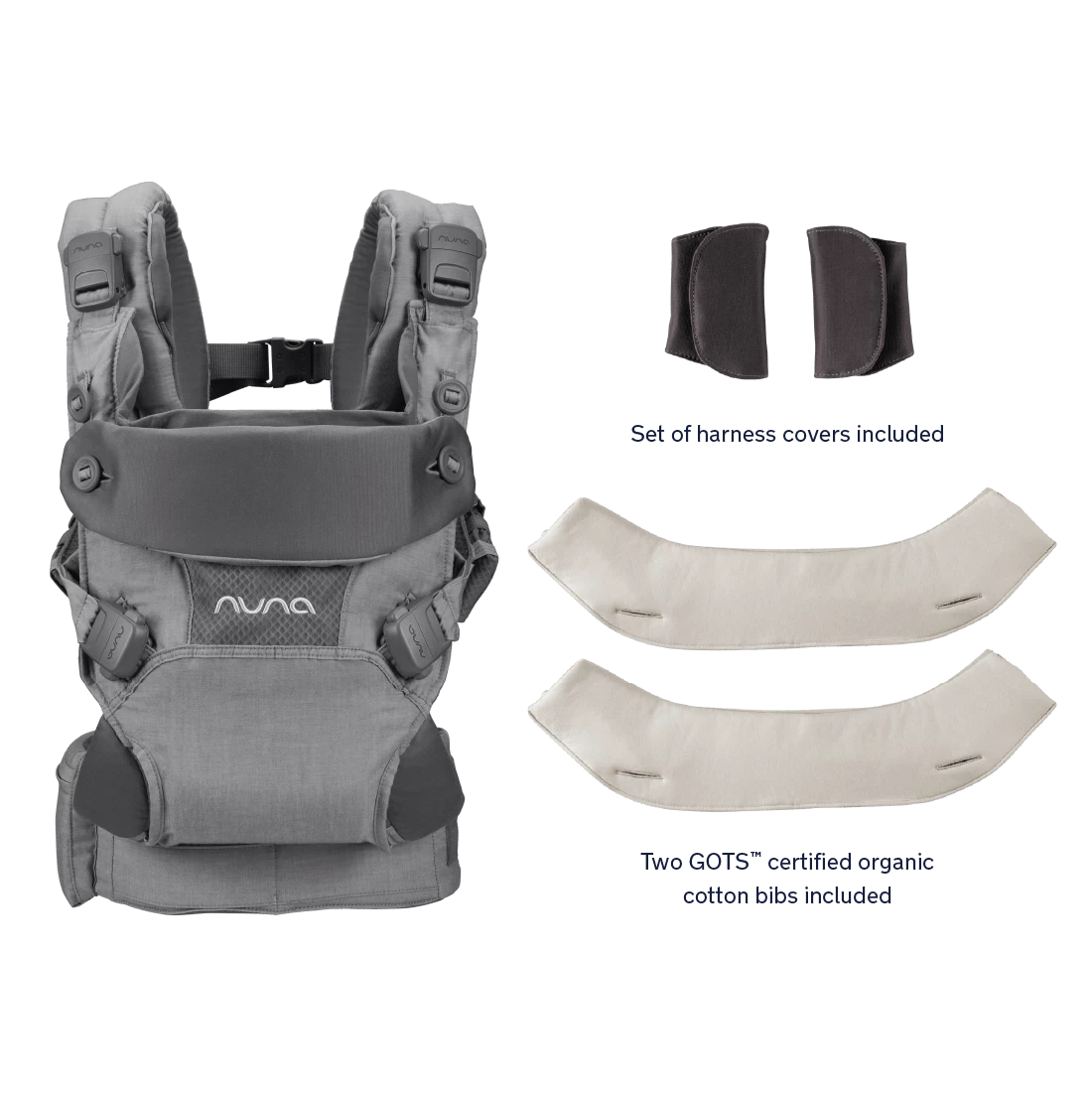 Nuna CUDL 4-in-1 Baby Carrier - Thunder