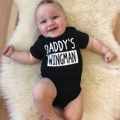 Daddy's Wingman Onesie