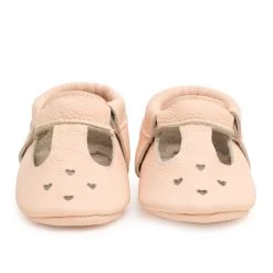 Desert Rose Mary Jane Moccasins
