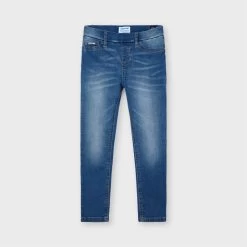 Medium Wash Denim Pants