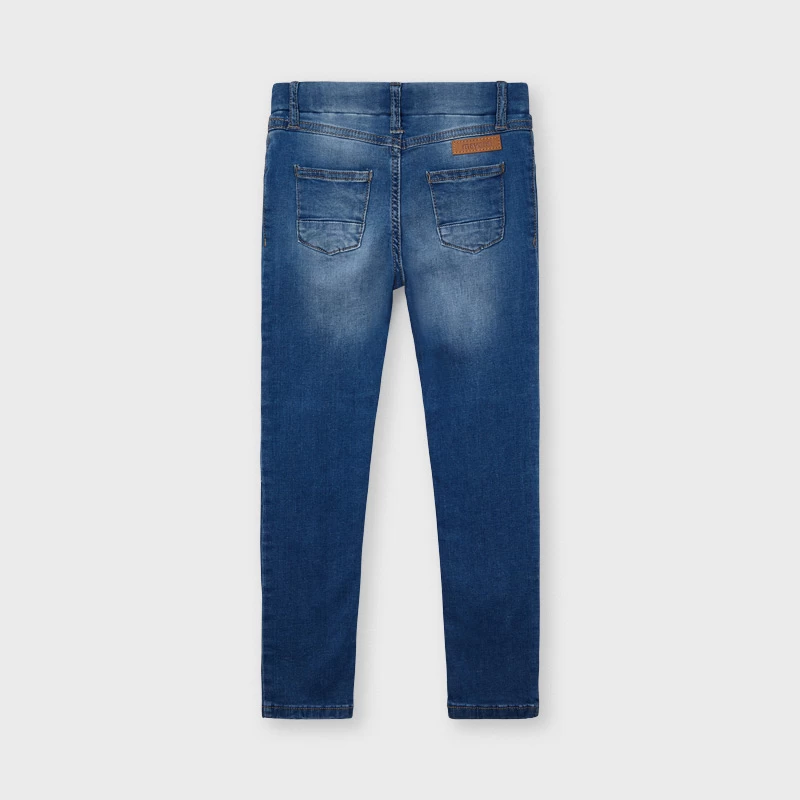 Medium Wash Denim Pants - Image 2