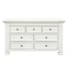 Franklin & Ben Classic 7 Drawer Dresser - Warm White