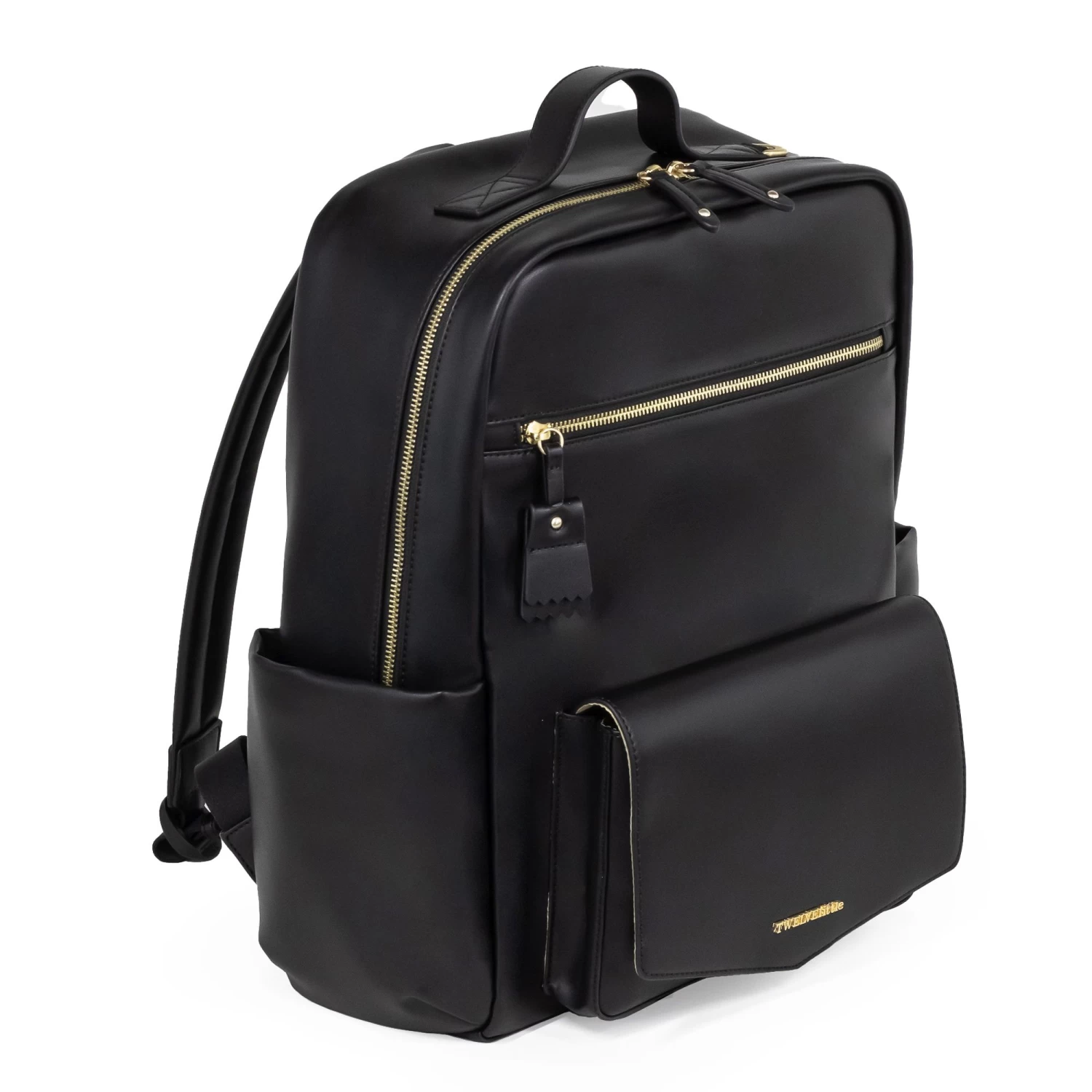 TwelveLittles Peek A Boo Diaper Bag - Black - Image 5