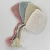 Newborn Angora Knit Bonnet - Multiple Colors