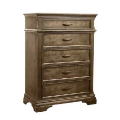Stella Baby Kerrigan 5 Drawer Chest - Cafe Au Lait