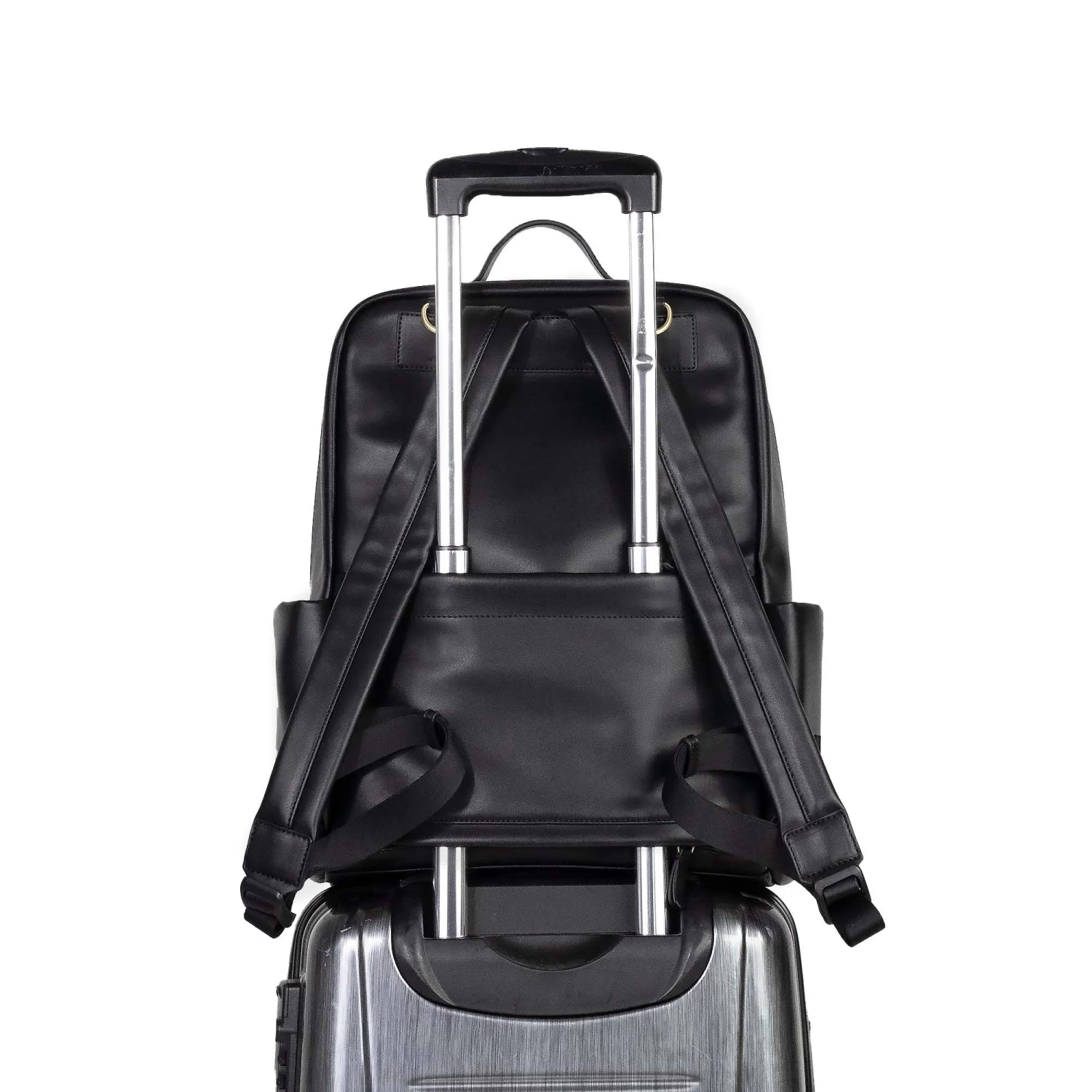 TwelveLittles Peek A Boo Diaper Bag - Black - Image 6