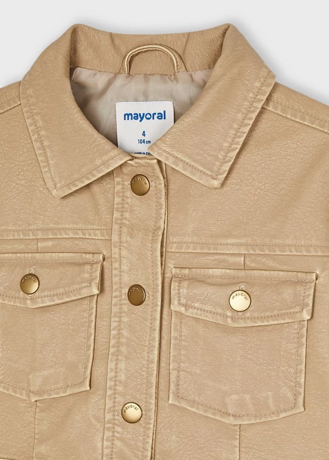 Mayoral Leatherette Jacket Girl - Image 3