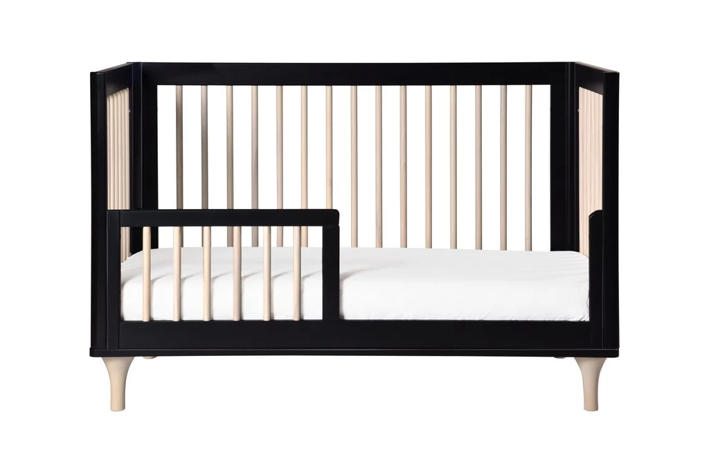 Babyletto Lolly 3 In 1 Crib - Black & Washed Natural - Image 3