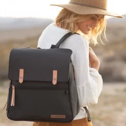 Meta Backpack - Black Matte Canvas