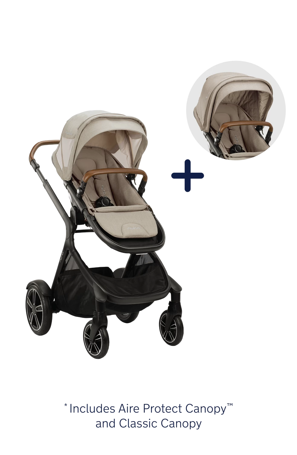 Nuna DEMI Grow Aire Stroller - Hazelwood - Image 5
