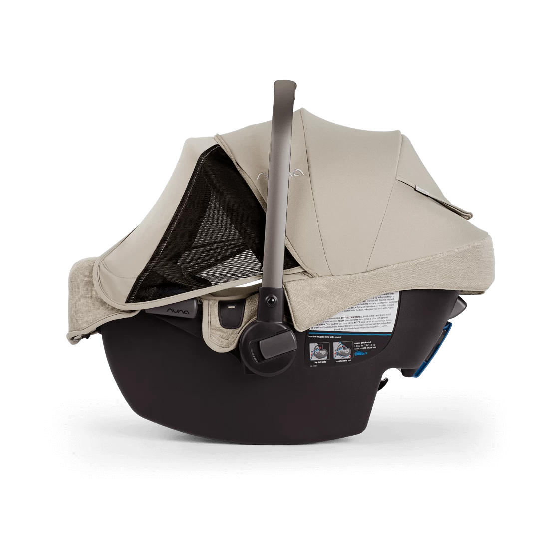 Nuna Pipa RX Infant Car Seat + RELX Base - Hazelwood - Image 4