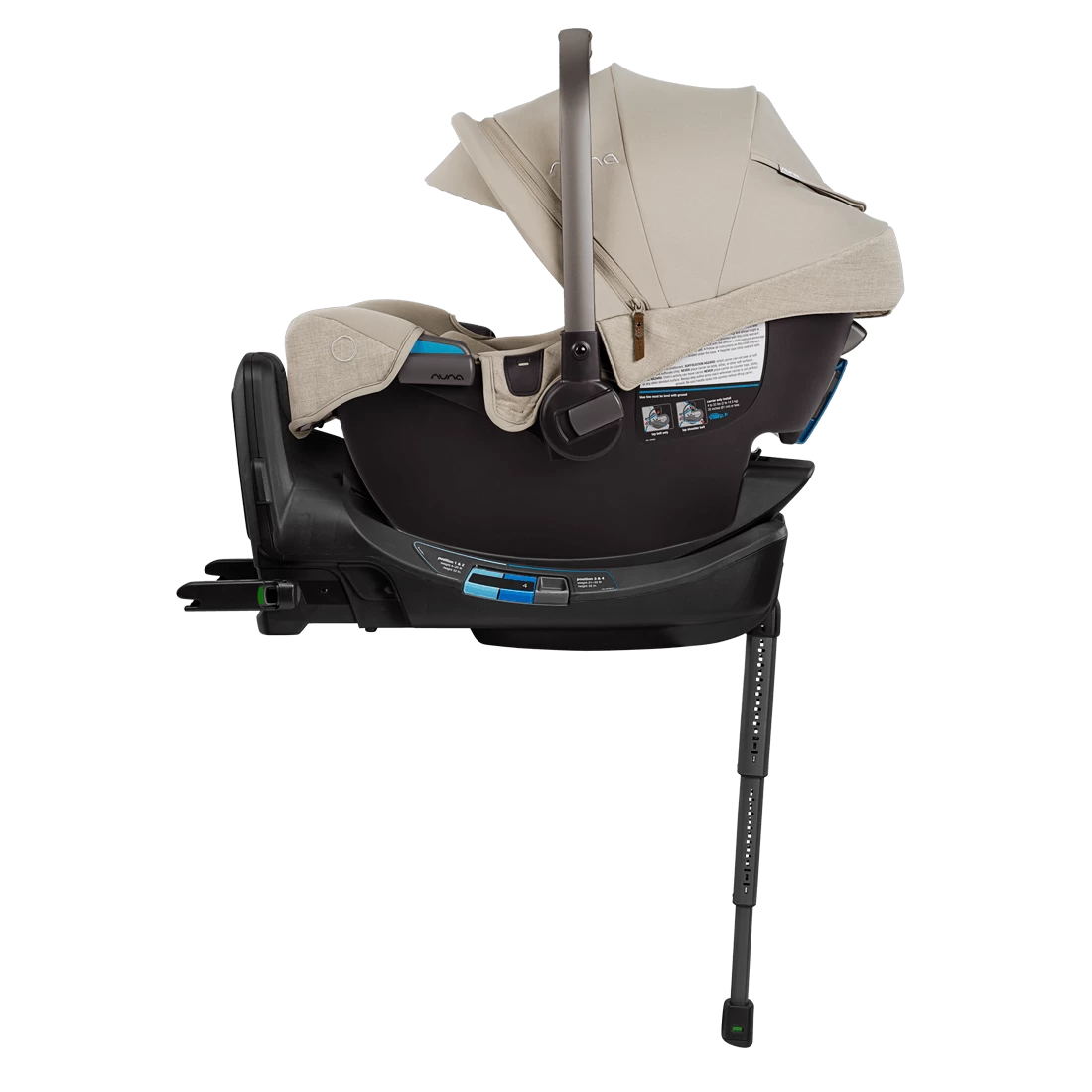 Nuna Pipa RX Infant Car Seat + RELX Base - Hazelwood - Image 5