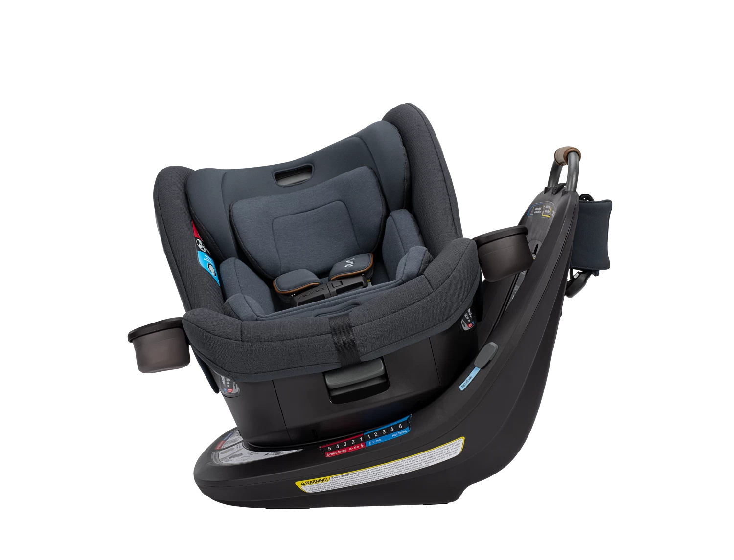 Nuna Revv Rotating Convertible Car Seat - Ocean - Image 4