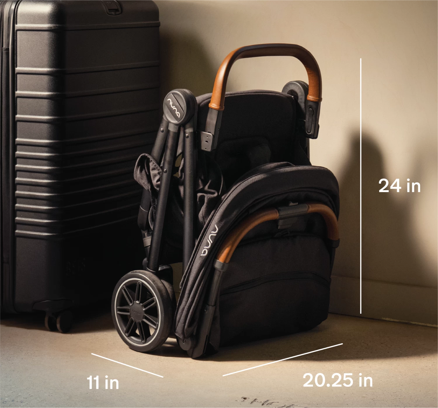 Nuna Trvl + Pipa Urbn Travel System - Caviar - Image 6